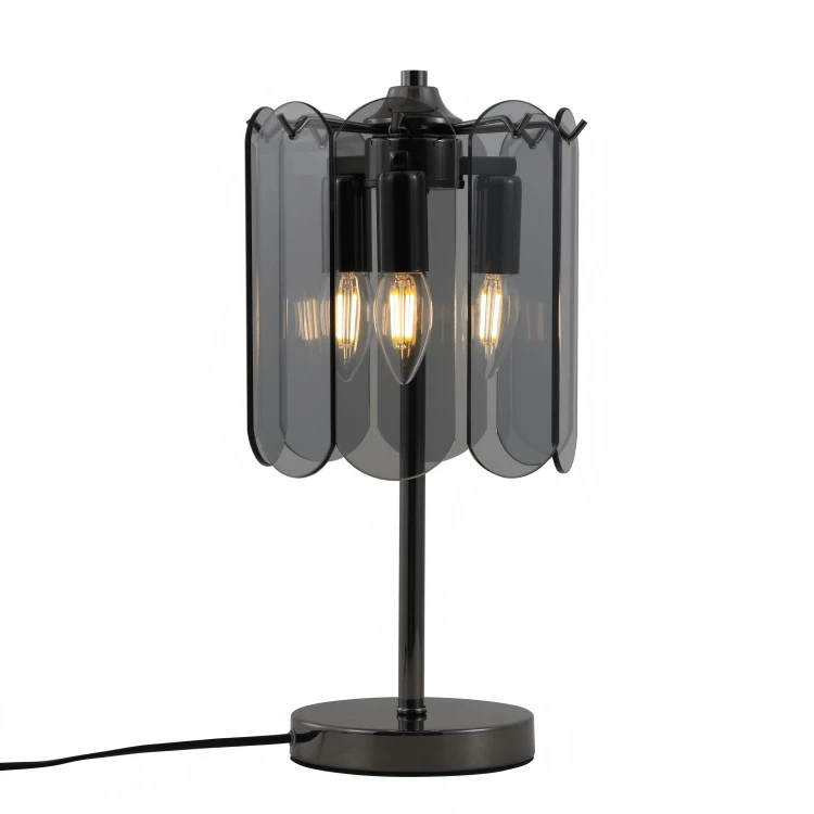 Je obtížné sestavit kouřové brýle 3-osvětlení stolní lampy pro postel?