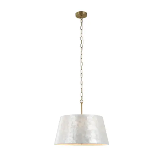 Ručně vyrobená závěsná lampa se stínem Seashell 5-Lights