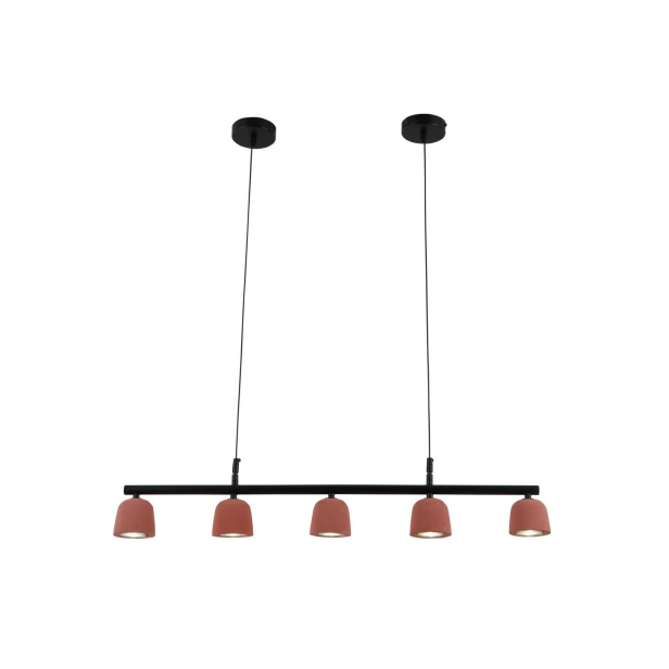 Vulcan Red Minimalistický cementový přívěsek